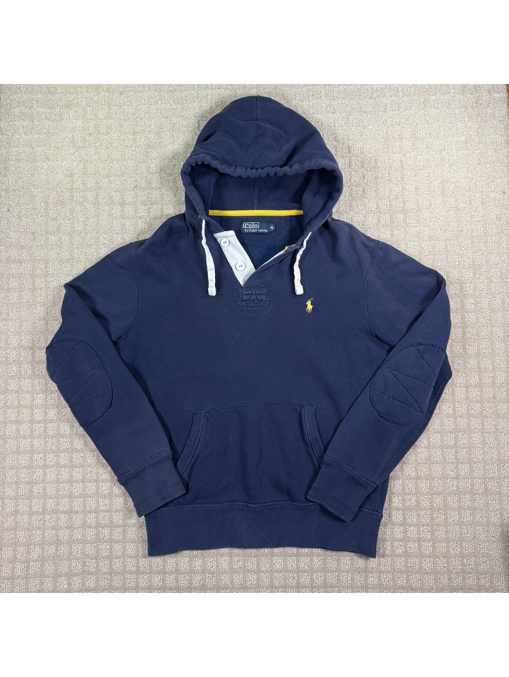 Polo Ralph Lauren navy pullover hoodie Medium